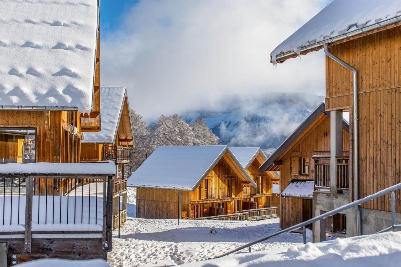 Madame Vacances Les Chalets Du Berger Premium*** La Féclaz Exterior foto
