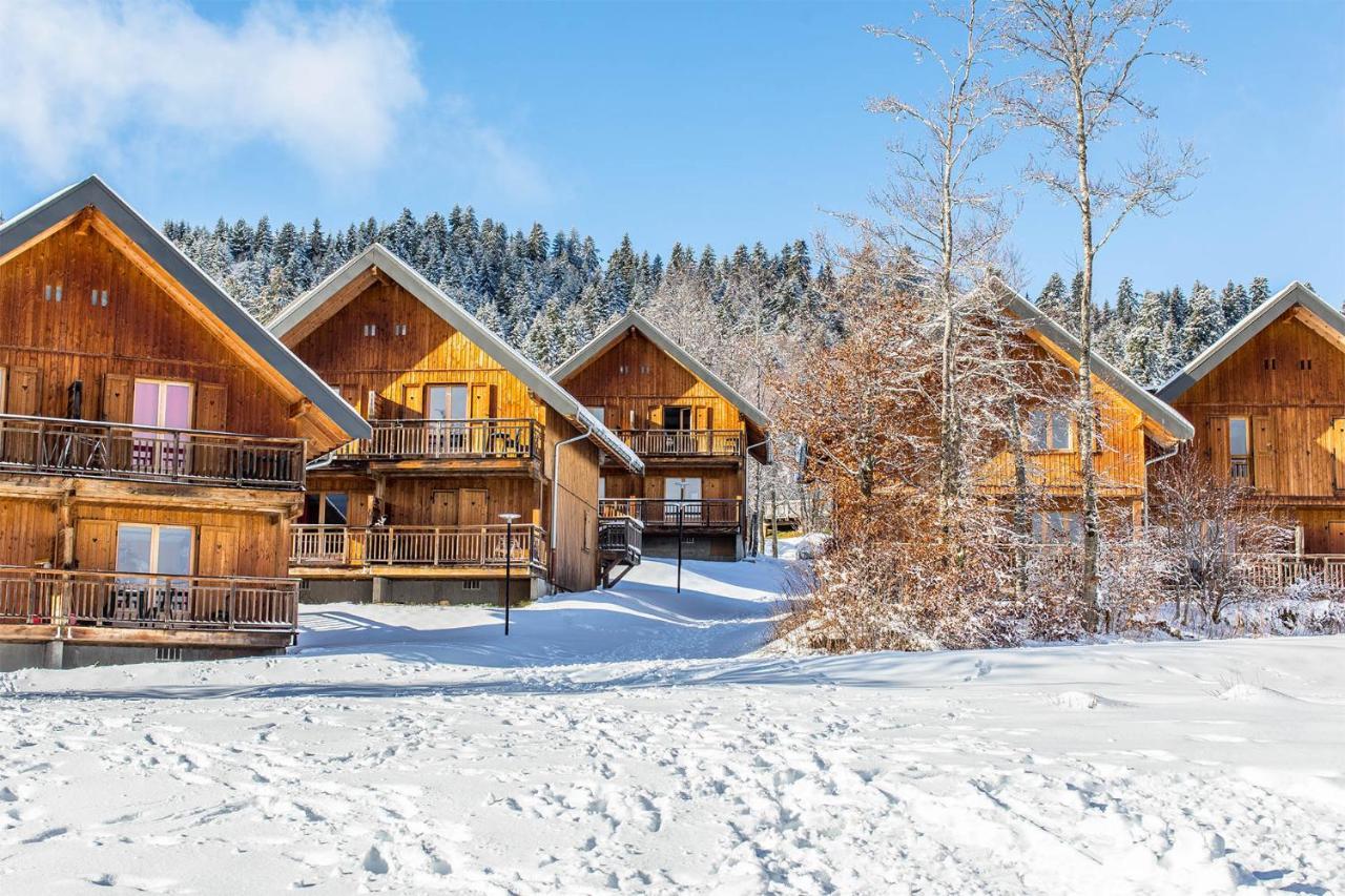 Madame Vacances Les Chalets Du Berger Premium*** La Féclaz Exterior foto